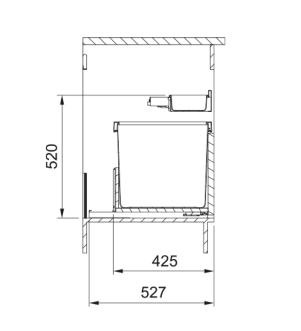 Sorter Mythos Water Hub 2 kosze